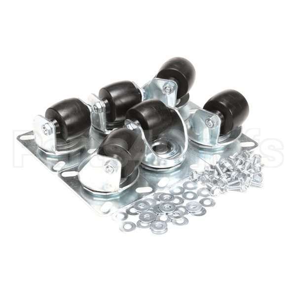 67062 Compatible Perlick Casterkit, Set Of 6, 2-7/8 H