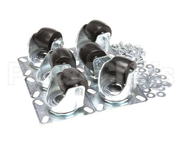 67062 Perlick Caster Kit, Set Of 6, 2-7/8 H
