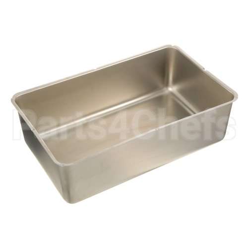 676 Compatible Duke Spillagepan, S/S, Full-Size Water Pan