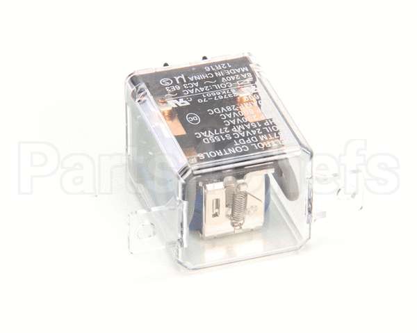 67K65 Lennox 01, Dpdt Flange Mount Relay, 24 Vac