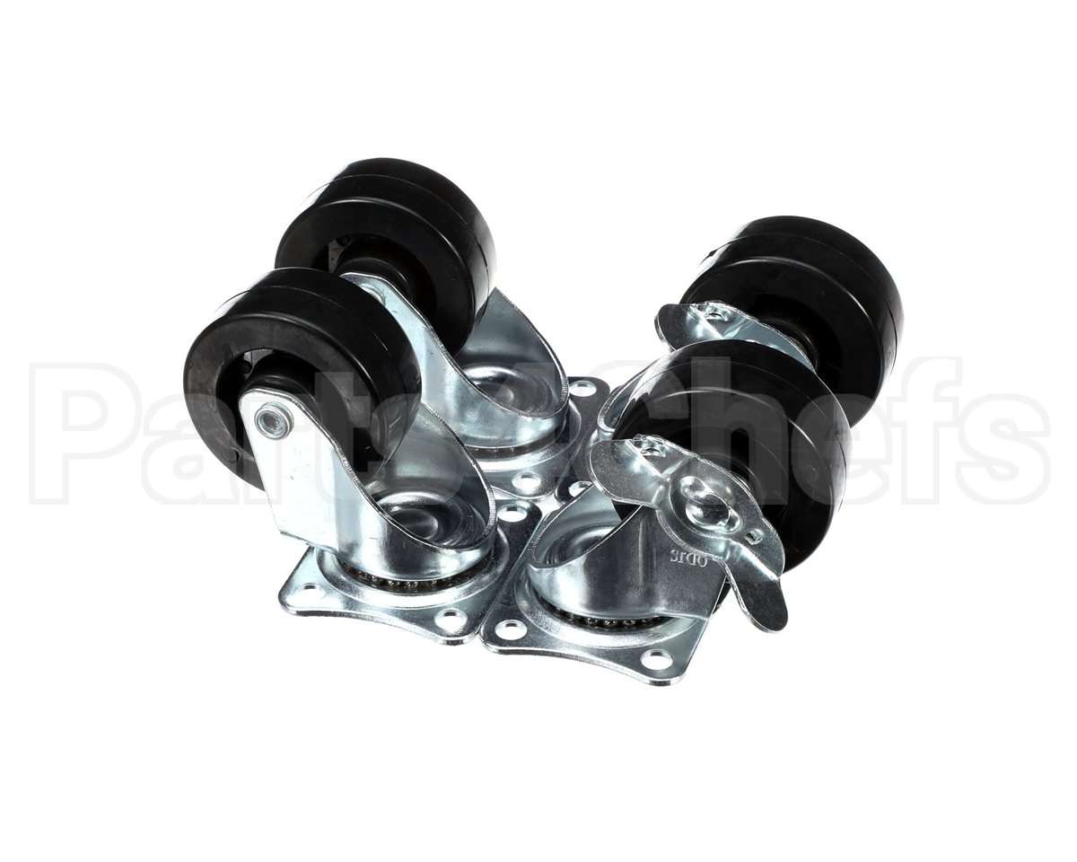 68028K Arctic Air 2 Lock & 2 Nonlocking Casters