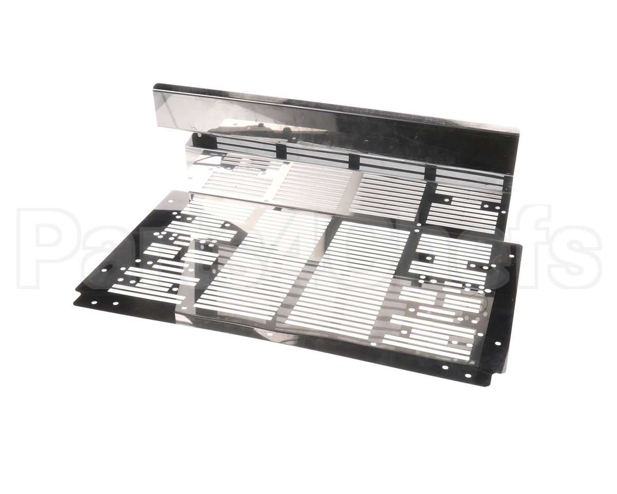 68548-2 Perlick Grille, Low Side, Slides, Back