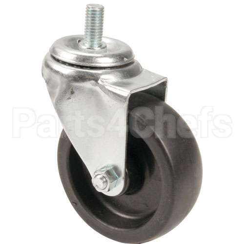 6C524021HDP Compatible Kason Caster, Stem, 4", 1/2-13X1"W/Obk