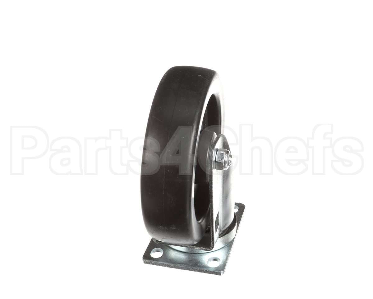 6C525001HDP Kason Plate Mount Caster W/ 5" Wheel, No