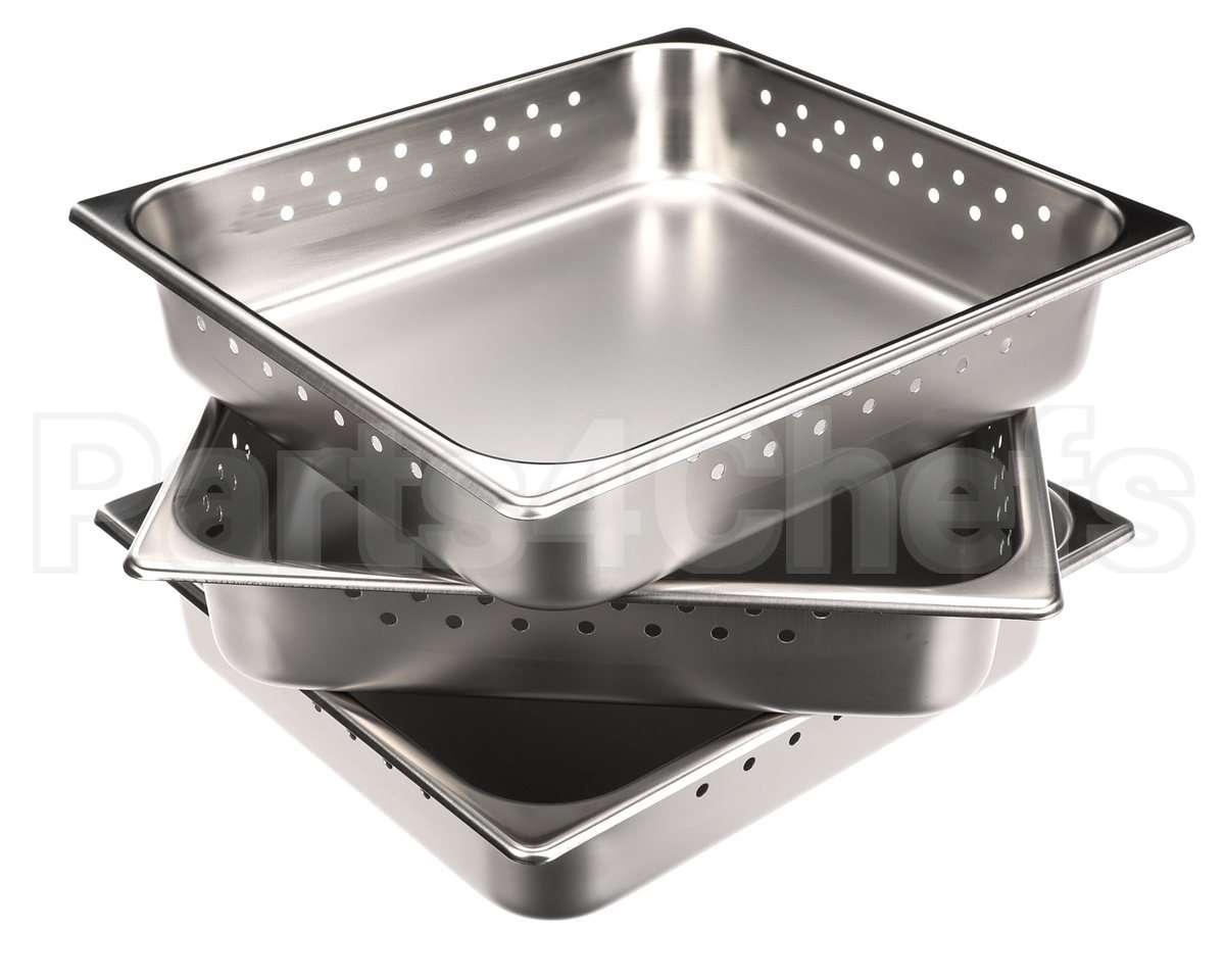 7000705 Antunes Kit 3 Two-Third Size Pan