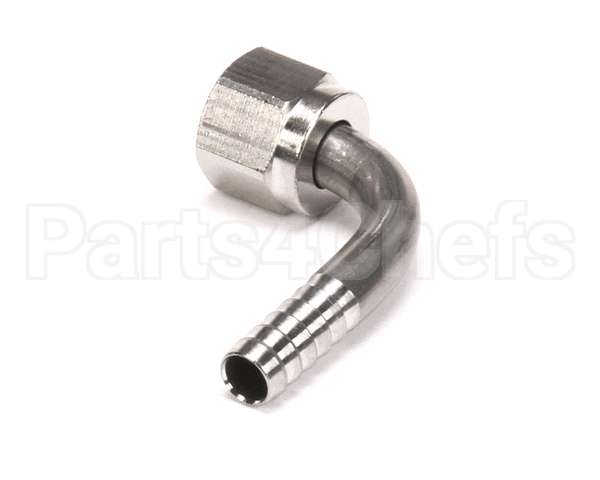 7013 Multiplex Elbow 1/4 Sw Nut X 1/4 Barb Ss