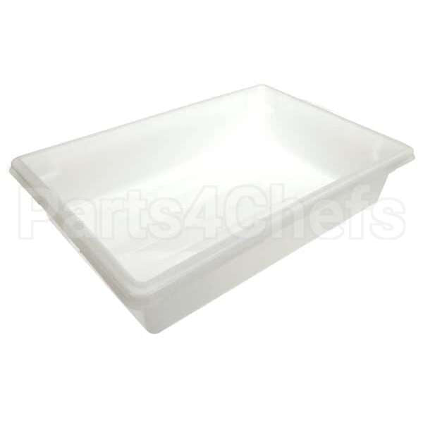 70875 Compatible Giles Pan, Food, 6-In, White Plastic