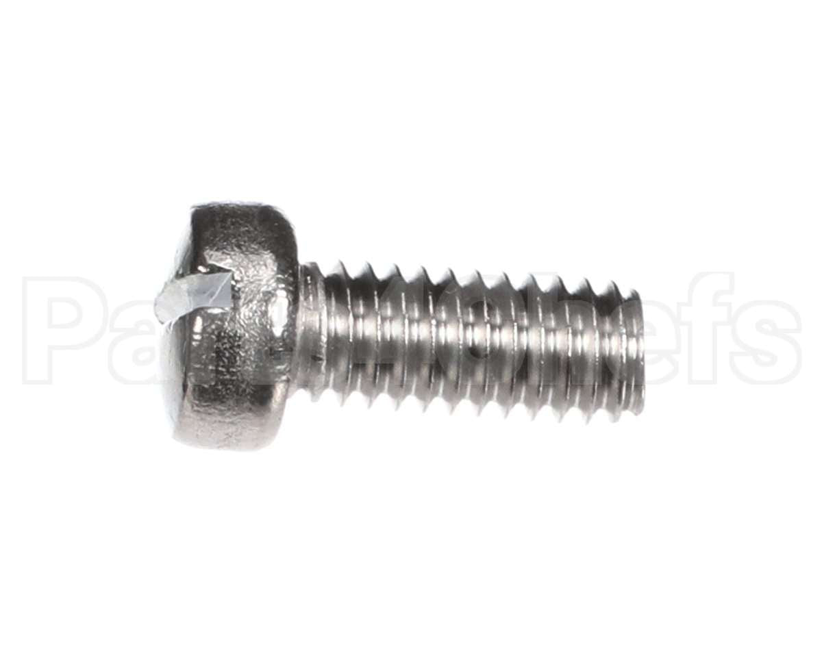 71100 Grindmaster Cecilware Screw, 5/16-18X3/4 Sl Fil Hd Ms, 18-8 S/