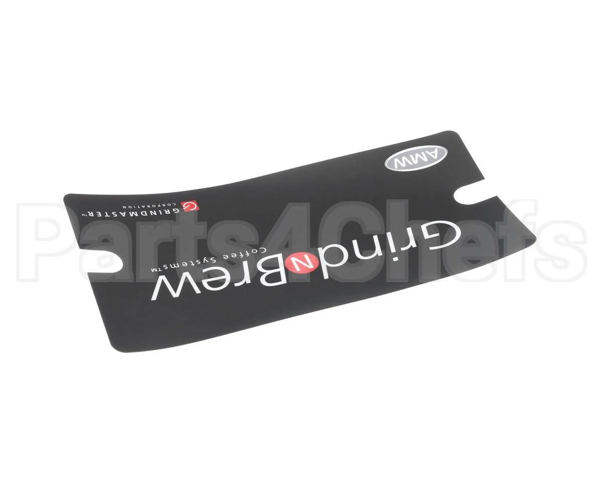 71103 Grindmaster Cecilware Decal, Gnb Front