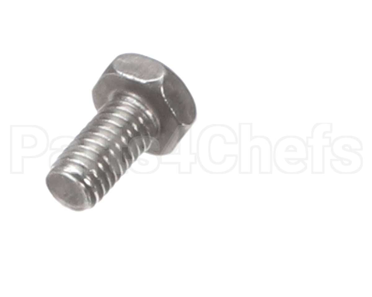 71132 Grindmaster Cecilware Screw, 10-32X3/8 Slt Ind Hex Wshr Hd Ms,