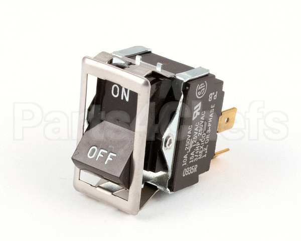 7149 Blodgett Switch, Rocker, 3Pst, Black