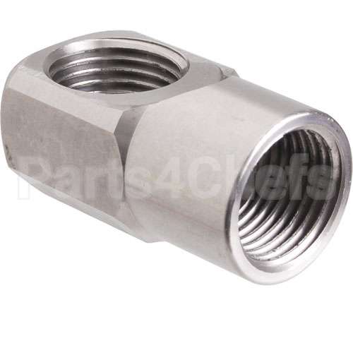 71498 Compatible Fisher Faucet Elbow, Wall Adaptor, Leadfree