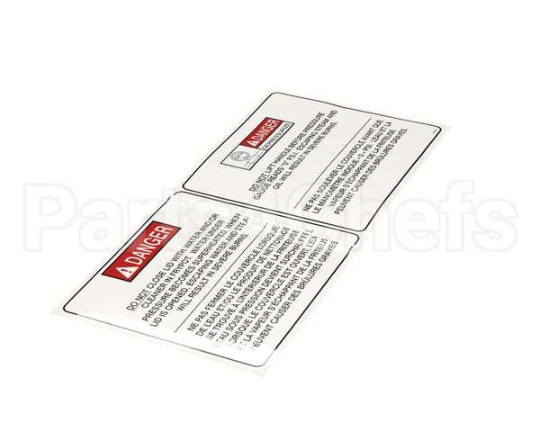 71901 Henny Penny Label-Operational Haz, Eng/Fr