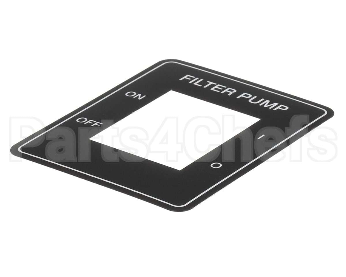 72647 Henny Penny Label-Powerfilter Switch