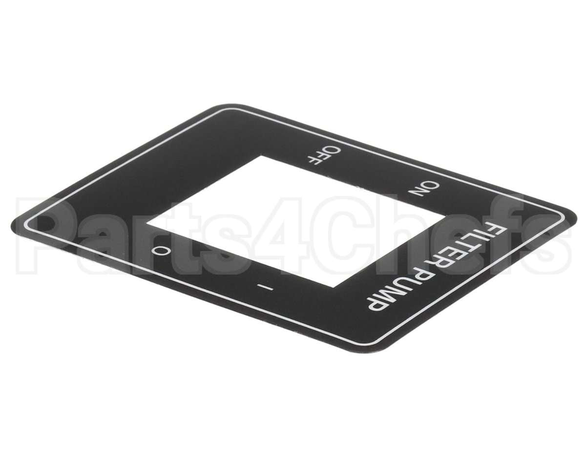 72647 Henny Penny Label-Powerfilter Switch