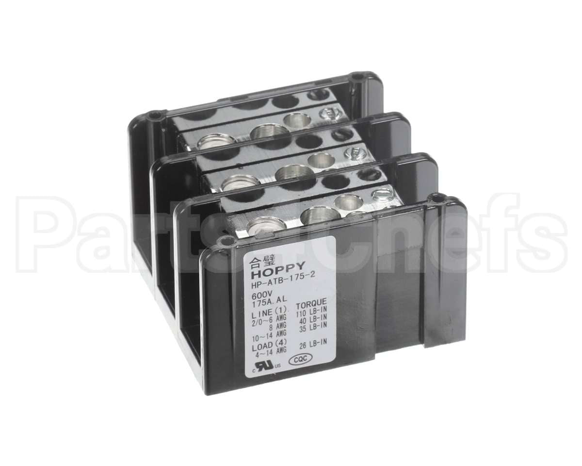 72F88 Lennox Erminal Block, 3 Place, 175 Amps, 600 Vo