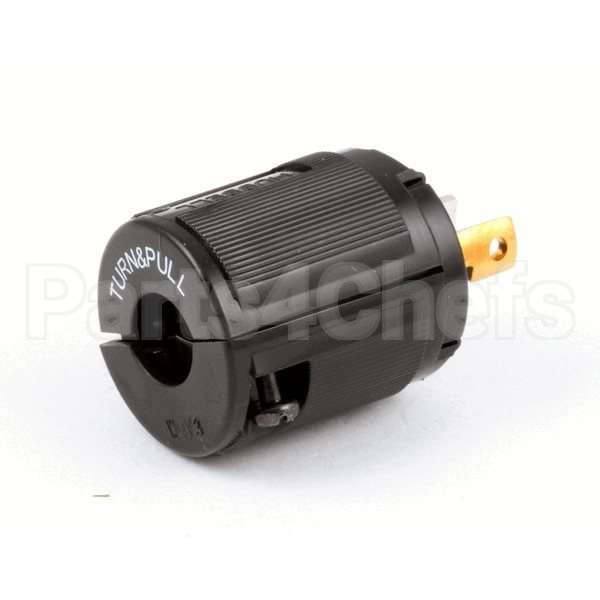 7465V Compatible Hubbell Plug Twist Lock 2P 2W 15A 125V