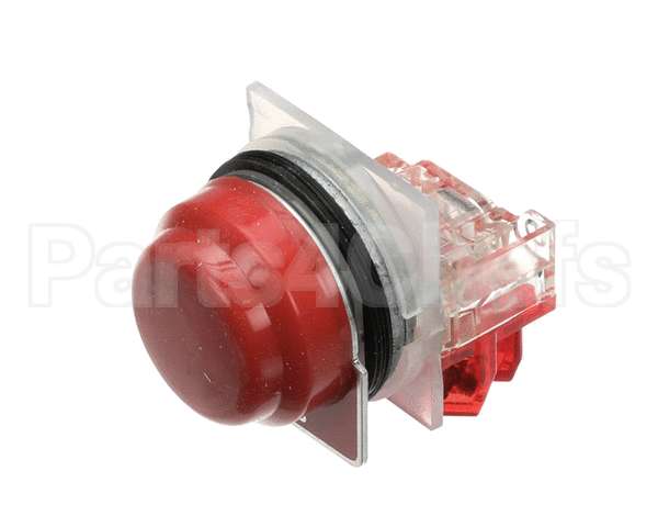 75-470 Falcon Fabricators Stop Switch Assembly W/Boot Red