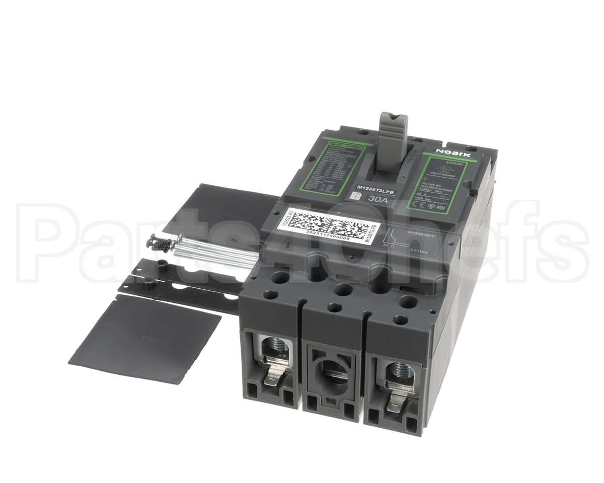 77W38 Lennox Circuit Breaker, 3 Pole, 30A, 600V, Type