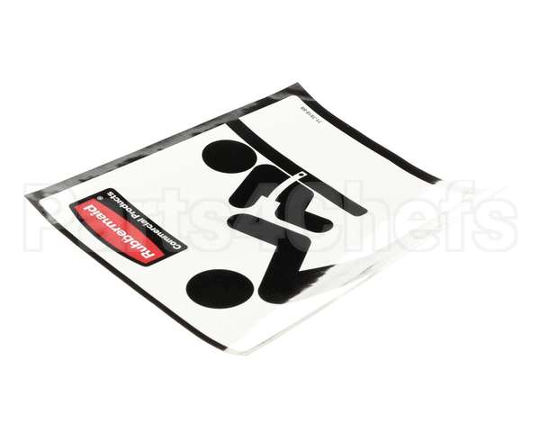 7818-L1 Rubbermaid Door Label