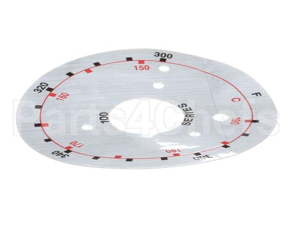 8021456 Frymaster Label, Dial Plate