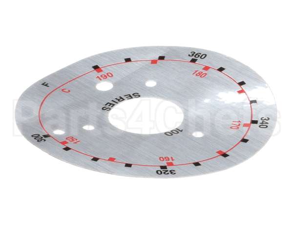 8021456 Frymaster Label, Dial Plate