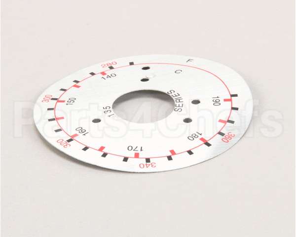 8021470 Frymaster Label, Dial Plate 135 Series