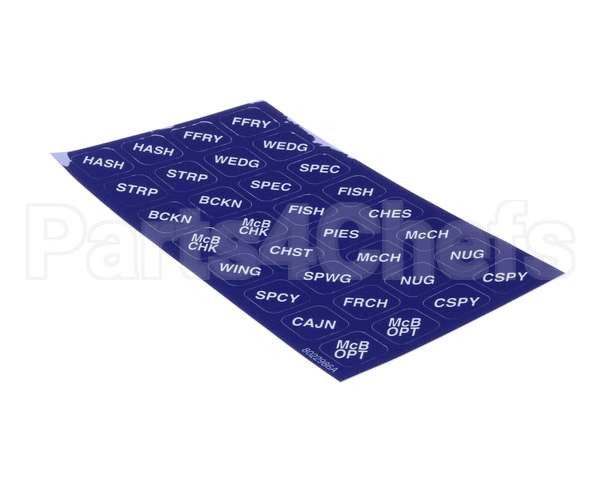 8022986 Frymaster Label,M-2000 Decals Combined