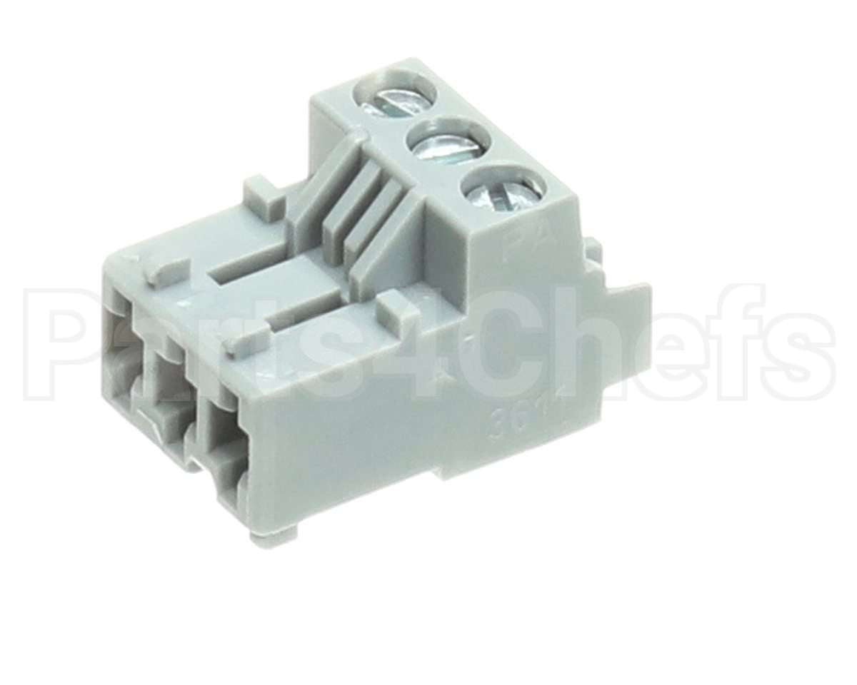 805000018 Rinnai Connector 3Pole Grey