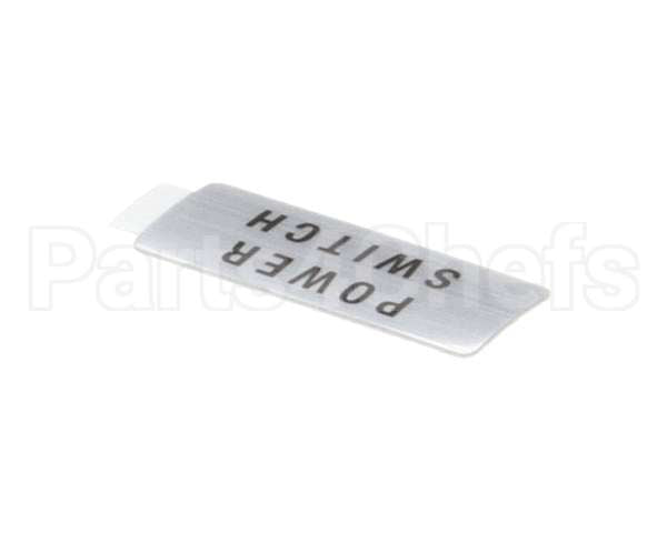 806-329D Beverage Air Label Power Switch H