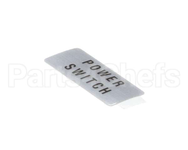 806-329D Beverage Air Label Power Switch H