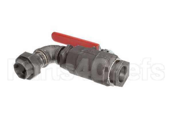 8064919SP Frymaster Drain Valve Assembly Kj3Fc/Gold Crrl
