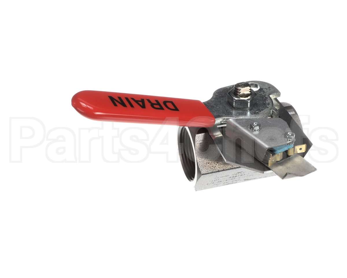 8068467SP Frymaster Valve Assembly,Fb W/Micro Sw Drain