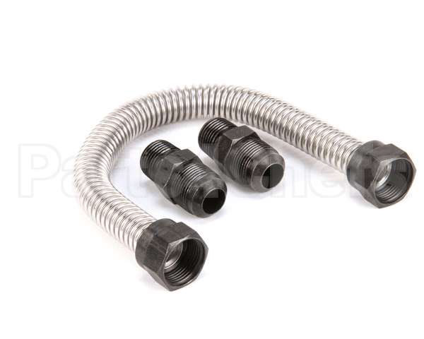 8069437SP Frymaster Flexline Assembly,15.5 W/Male Ends