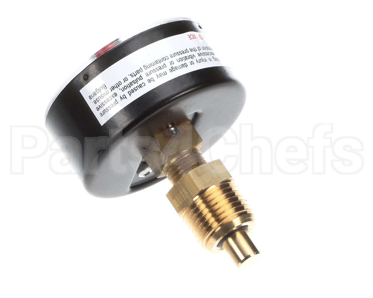 807000081 Rinnai T&P Gauge 1/4" Npt + Lock 1/2"