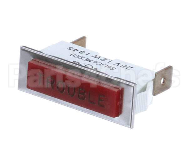 8071547 Frymaster 24V Red Lens Trouble Lamp