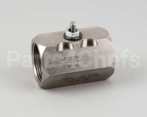 8101825 Frymaster Valve, Ss 1 1/4 X 1 1/4 Drain