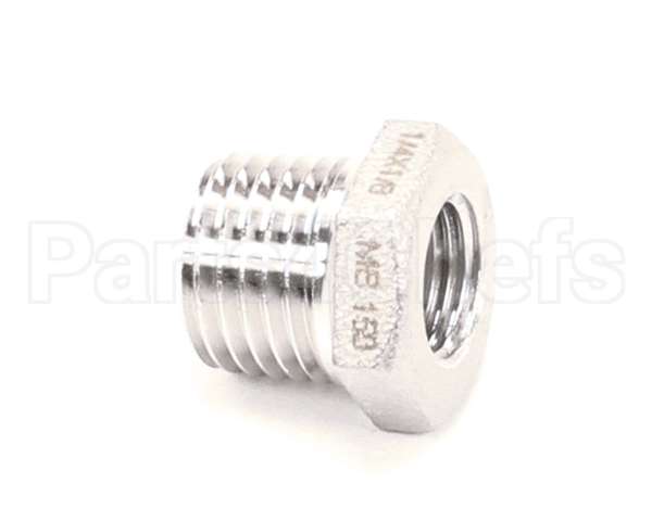 8130807 Frymaster Bushing, 1/4Mnpt X 1/8Fnpt Ss