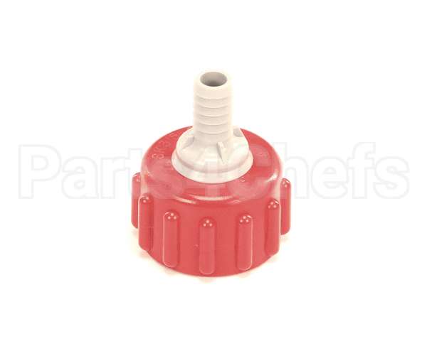 82-3989 Lancer Bib,Connector,Plastic,3/8,Red