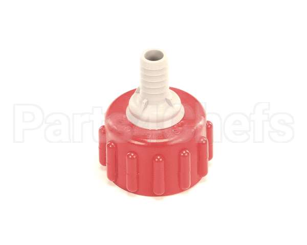 82-3989 Lancer Bib,Connector,Plastic,3/8,Red