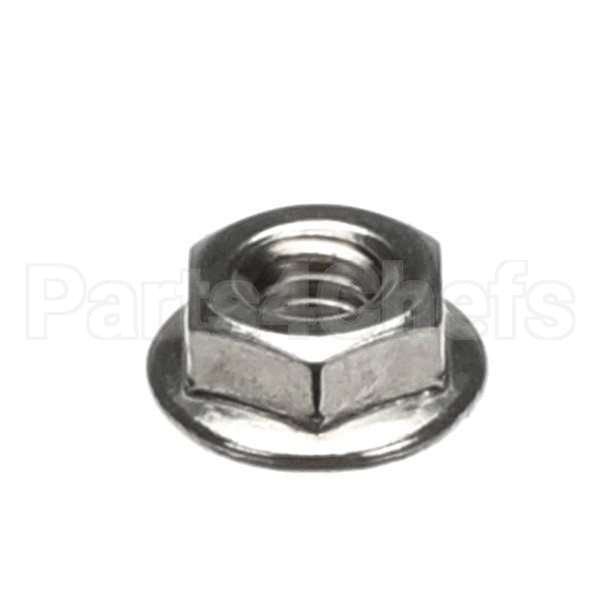 8216 Compatible Blickman Nut, 1/4-20 Serrated Fla Nge