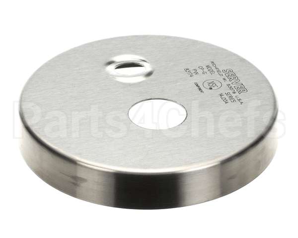 83175 Server Lid 130Mm Stainless