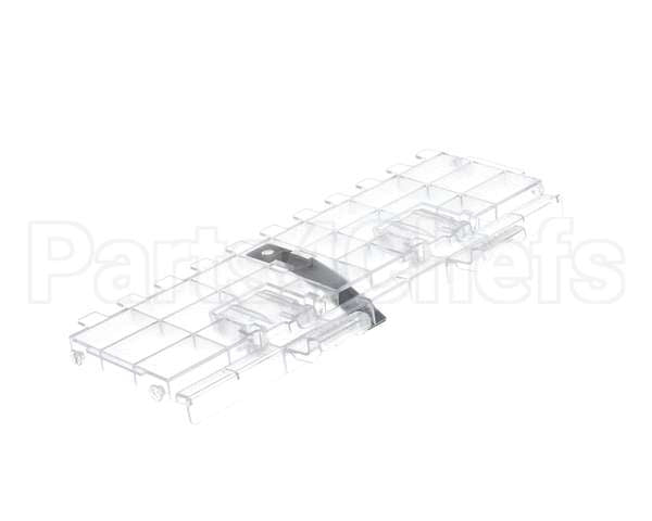 837513B Vollrath Shelf-Lvr/Baffle 12" Straw-Clr