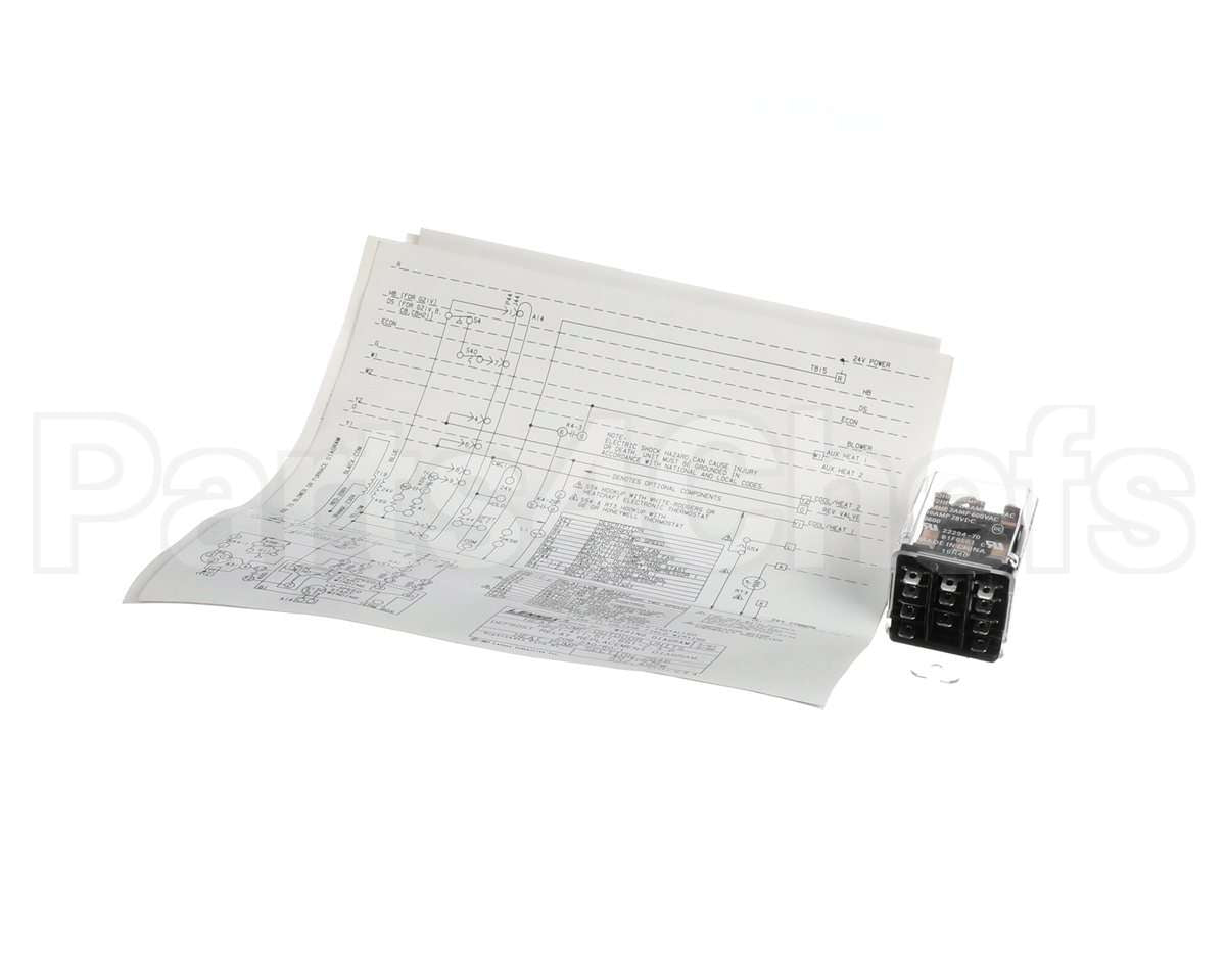 86K78 Lennox 24V 3Pdt Relay Kit