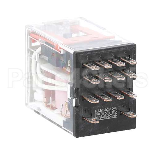 87714-58-1 Compatible Hobart Relay, 4Pdt, W/ Indicator Light