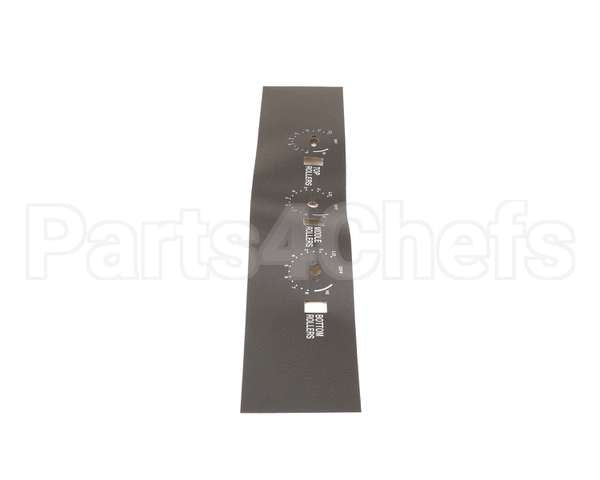 88098 Gold Medal Products Front Control Sticker
