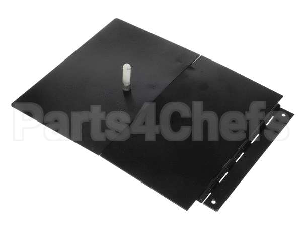 88704B Grindmaster Cecilware Lid, Bi-Fold Hinged, Black, 81