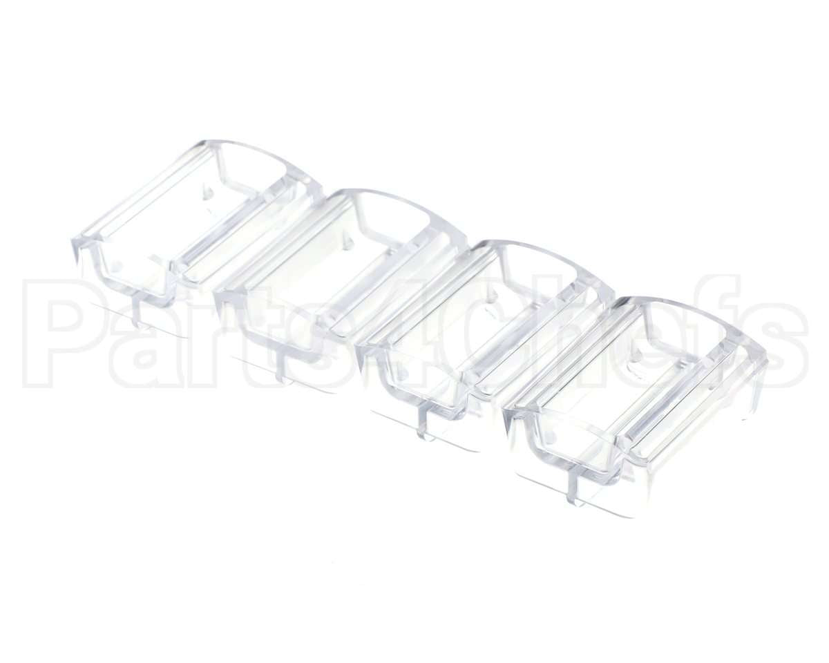 88729 Server Portion Tray, .54 Fl Oz Clr, 4 Pack