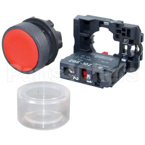 900726 Compatible Champion Pushbutton Kit - Red