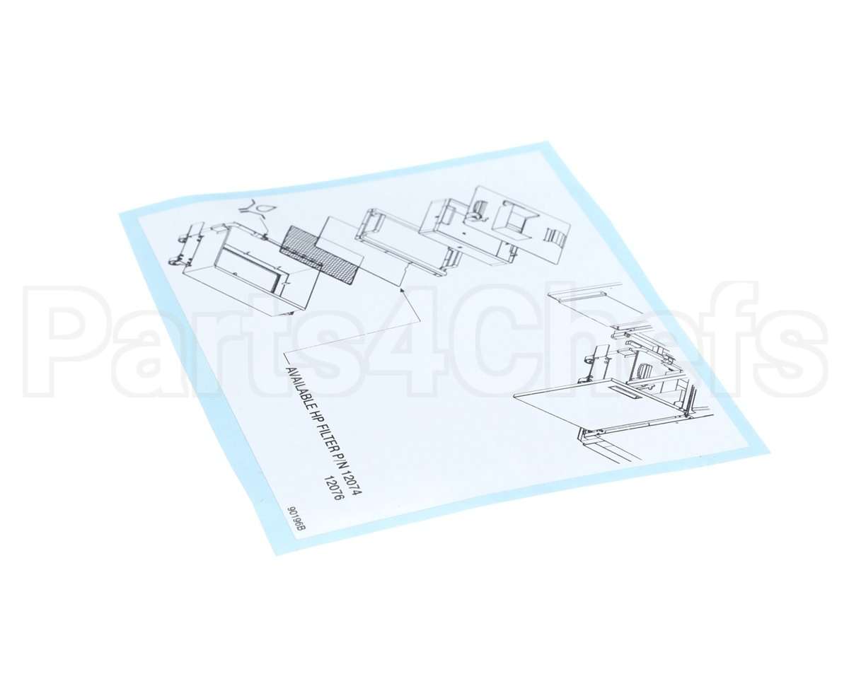 90196 Henny Penny Label-Replacement Filter